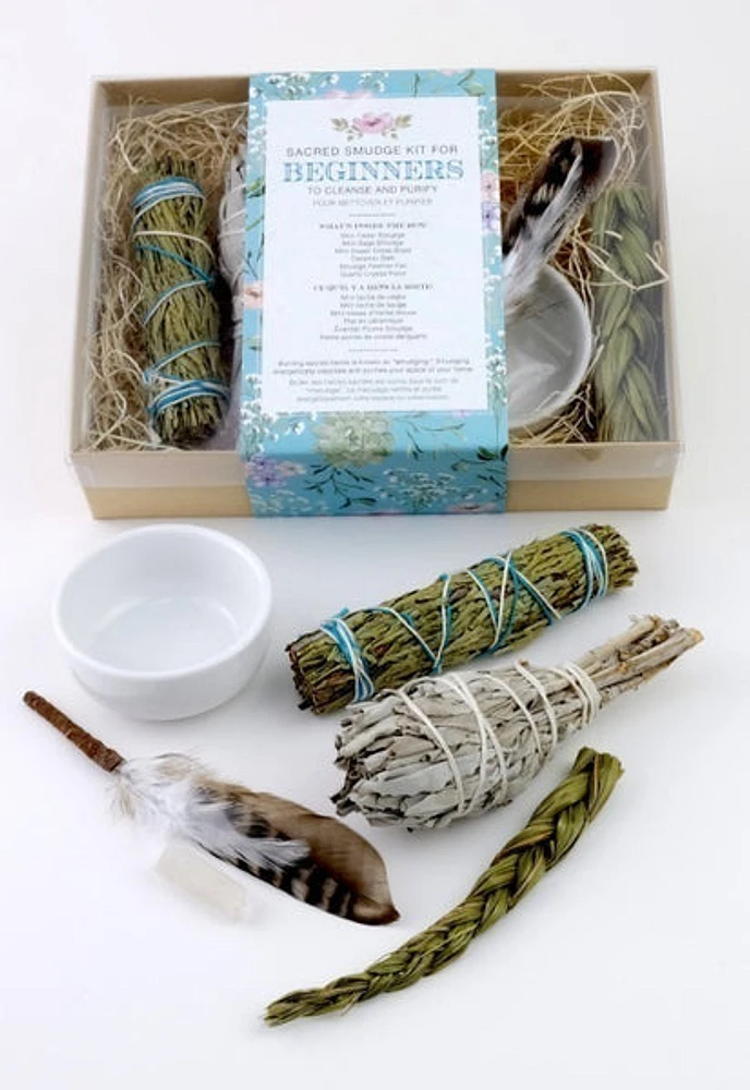 Traditional First Nations Smudge Kit - Beginner Kit