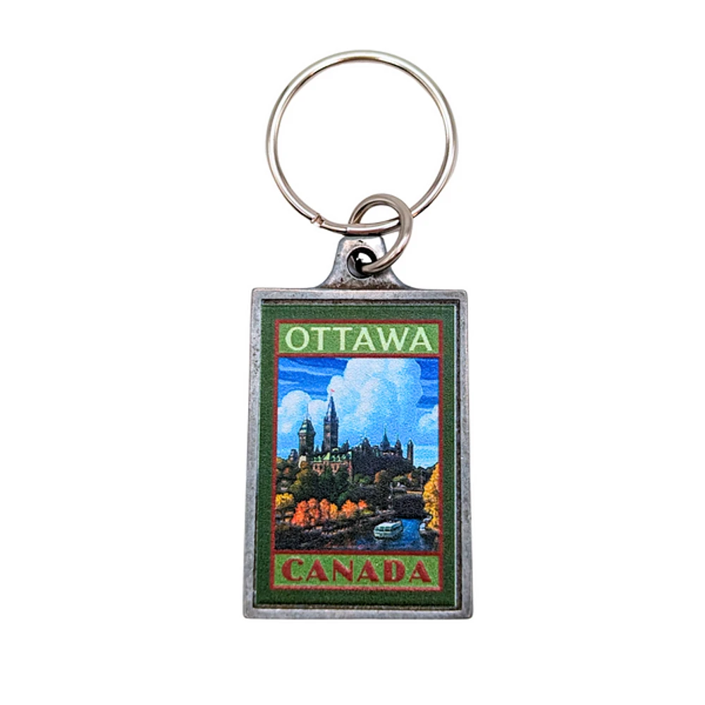 Ottawa Canada Image Key Chain