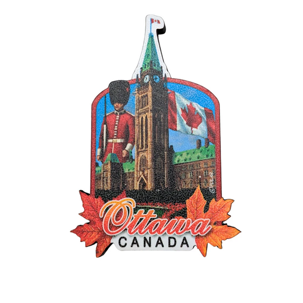 Canadian Parliament & Mountie Magnet