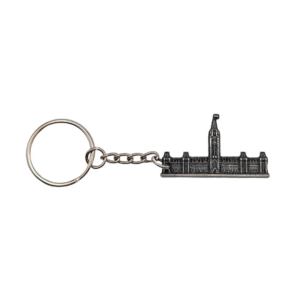 Parliament Hill Pewter Keychain