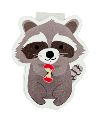 Raccoon Magnetic Bookmark