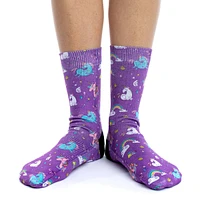 Women's Rainbows & Unicorns Active Fit Socks