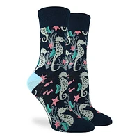 Women's Seahorses Crew Socks