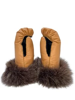 Women's Leather Mitts