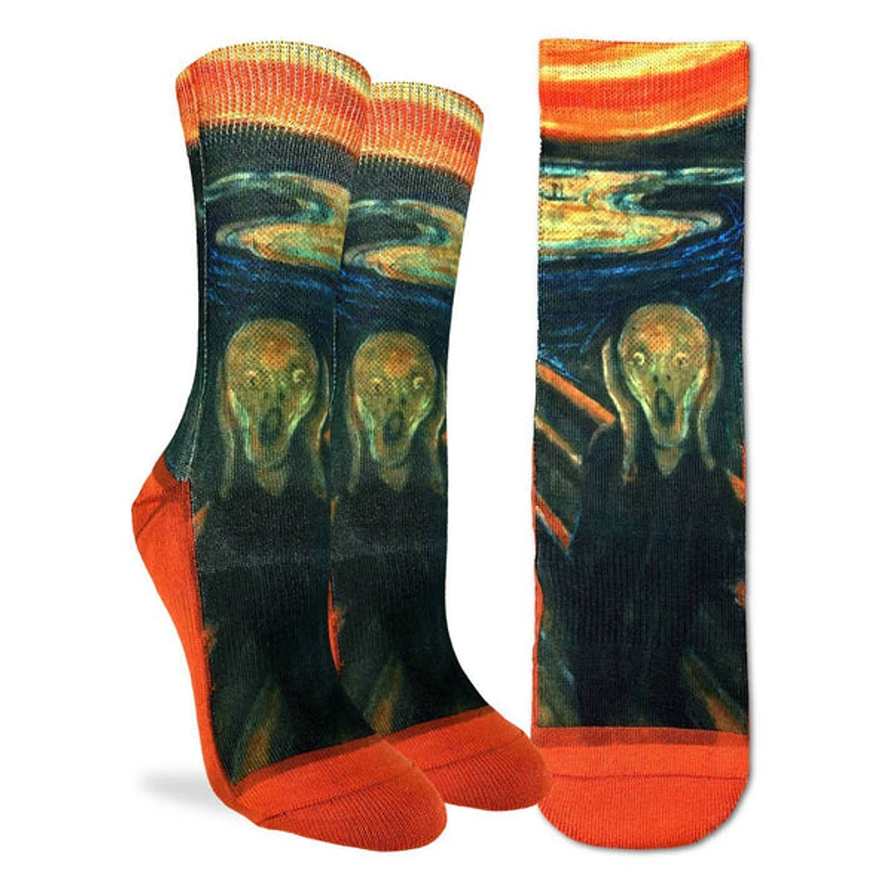 Women's "The Scream" Active Fit Socks