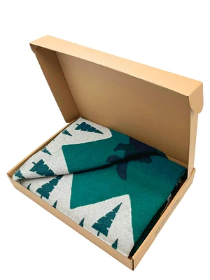 First Nations Throw Blanket - Spirit Bear
