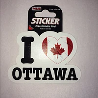 I Love Ottawa Sticker