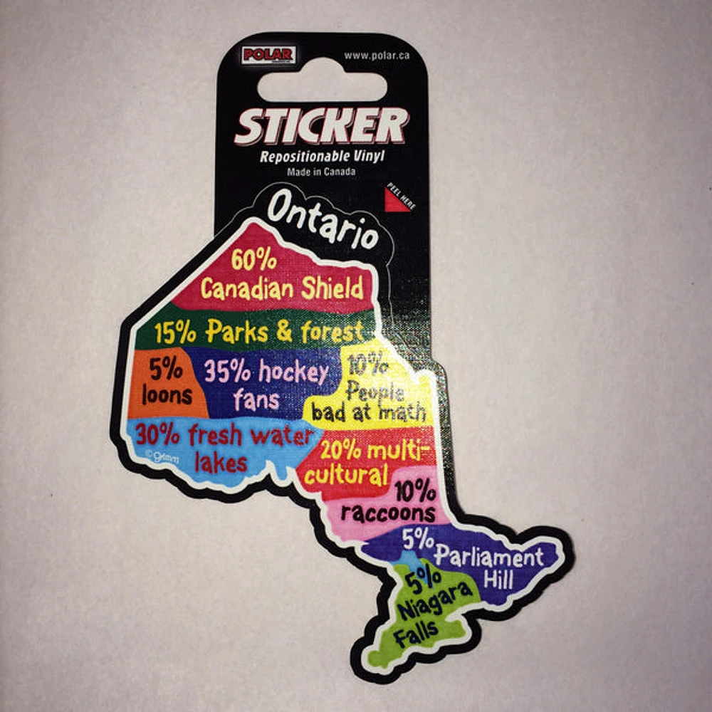 Ontario Sticker