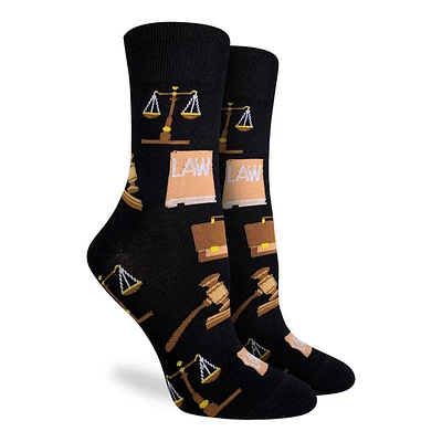 Women's Law Crew Socks