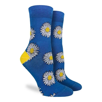 Women's Daisies Crew Socks