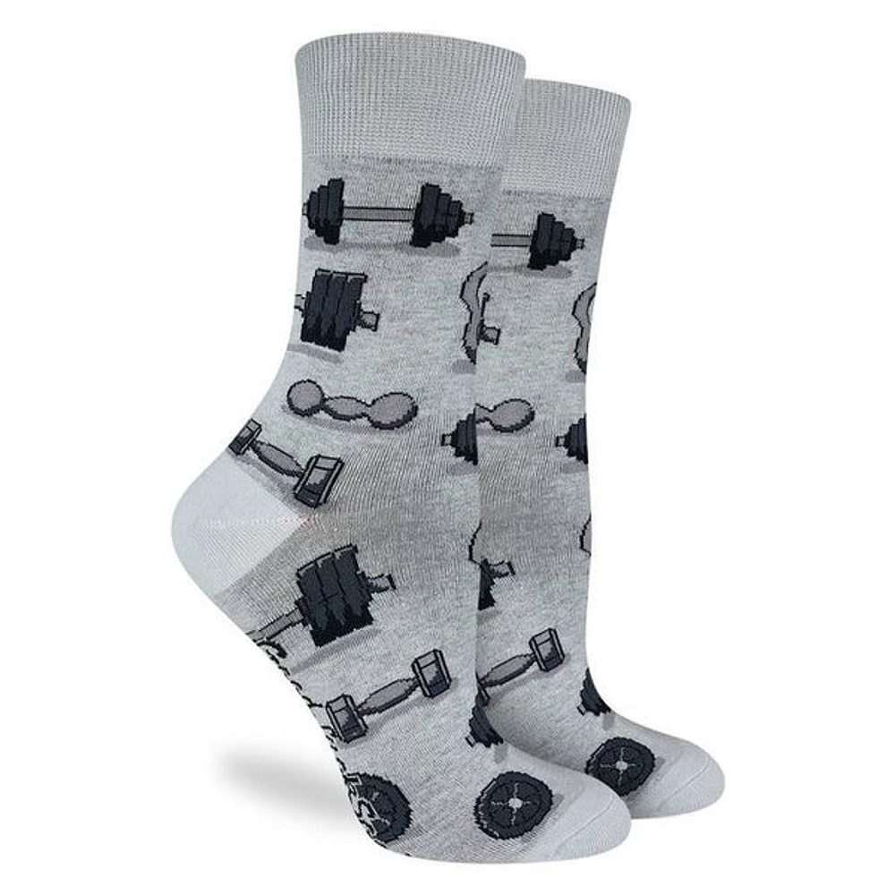 Women's Weights & Dumbbells Crew Socks