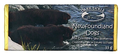 Wild Blueberry Chocolate Bar - Newfoundland Dog