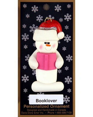 Book Lover Ornament