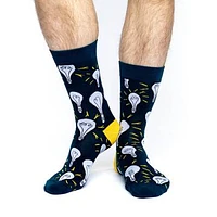 Men's Lightbulb Crew Socks