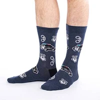 Men's Police Crew Socks