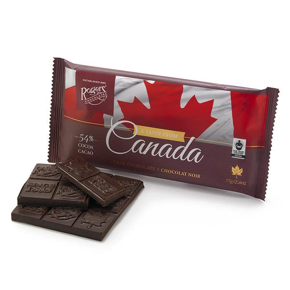 A Taste From Canada - Dark Chocolate Bar