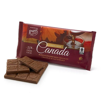 A Taste From Canada - Maple Flavoured Milk Chocolate