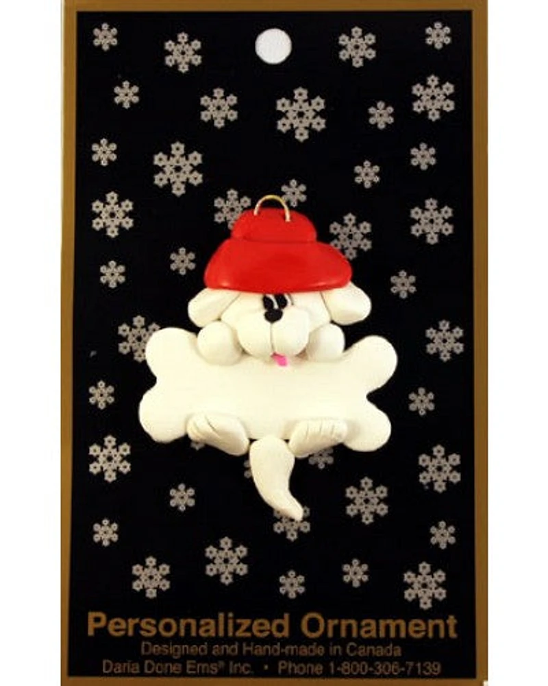 Dog & Bone Ornament
