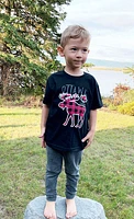 Kid's Plaid Moose Ottawa, Canada T-Shirt