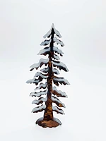 Weathered Snow Covered Pine Trees