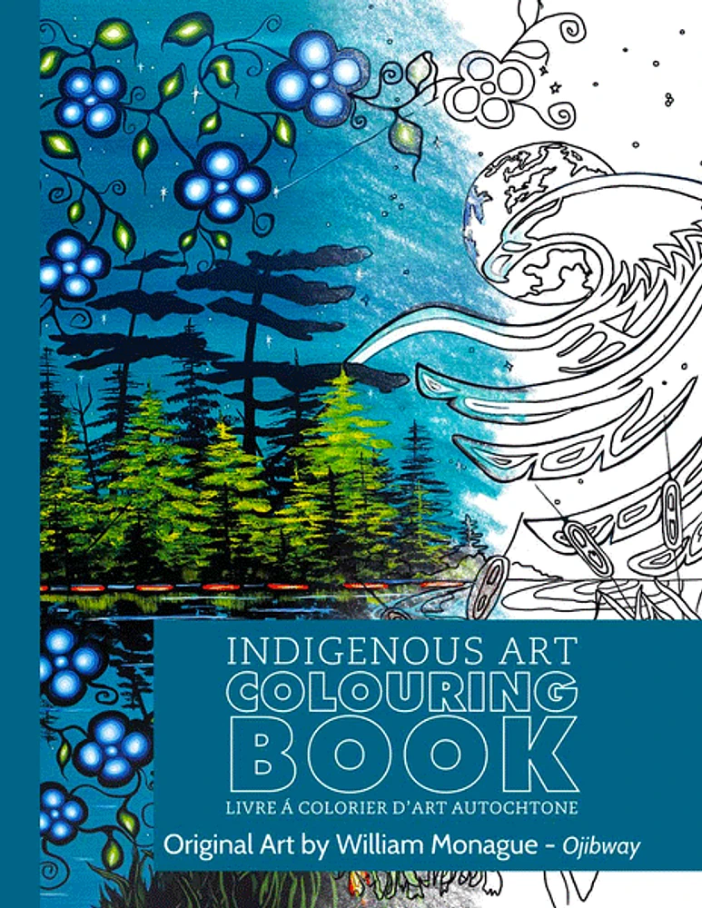 First Nations Colouring Book - William Monague