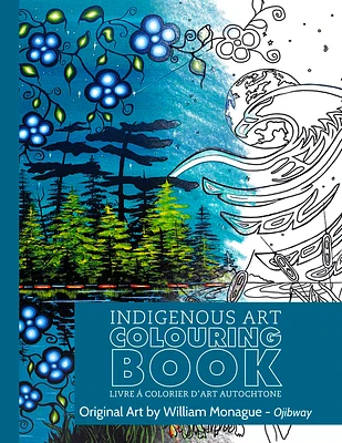 First Nations Colouring Book - William Monague