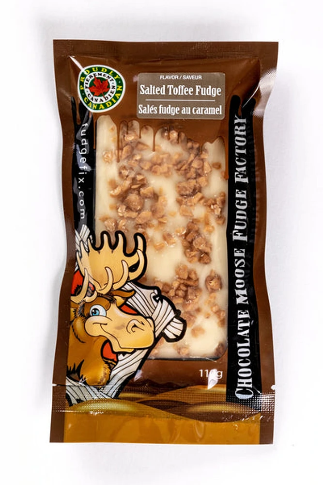 Salted Toffee Fudge