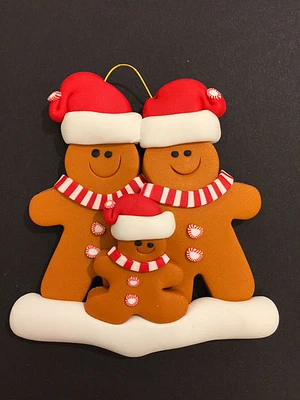 Ginger Bread Family of Ornament