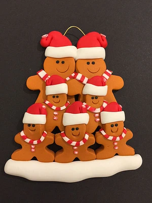 Ginger Bread Family of Ornament