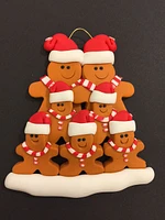 Ginger Bread Family of Ornament