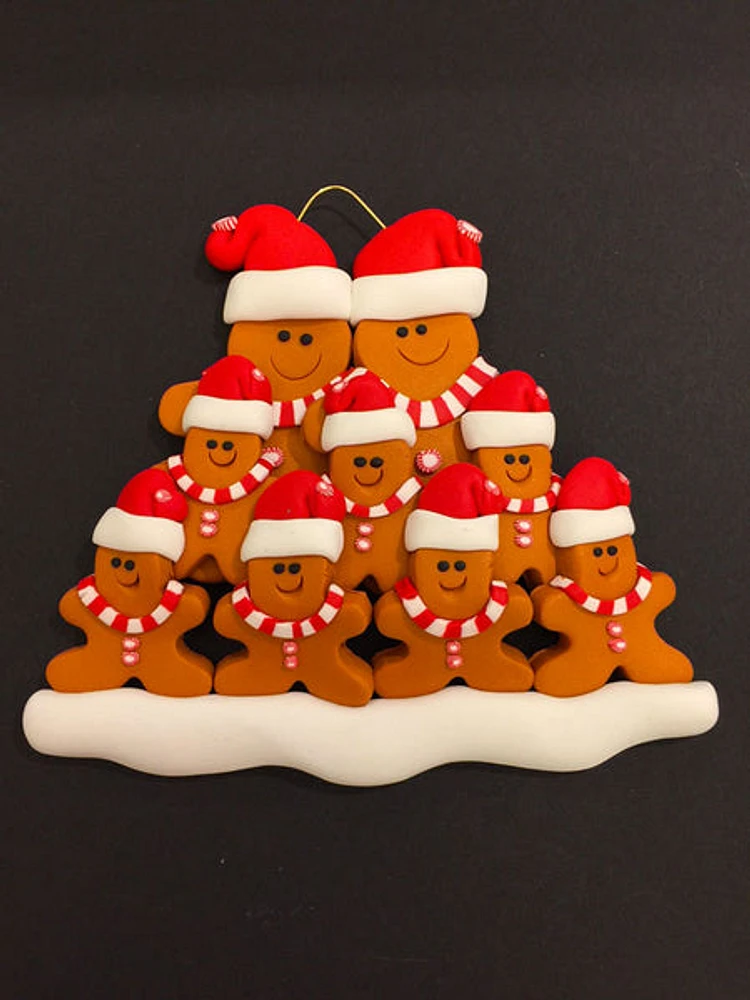 Ginger Bread Family of Ornament