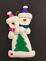 Tree Family of 2 Ornament