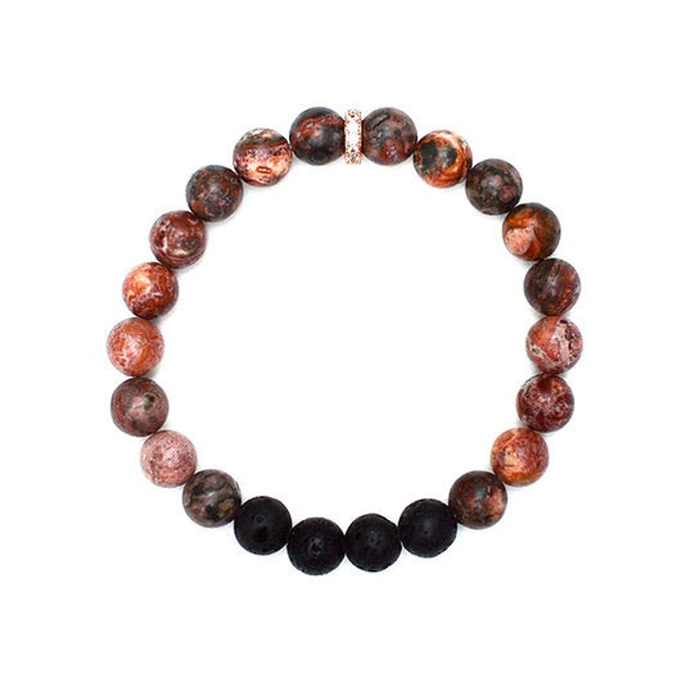 Healing Bracelet - Jasper 8mm