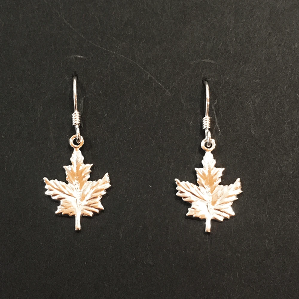 Earrings - Maple Leaf