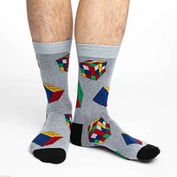 Men's Rubik's Cube Crew Socks