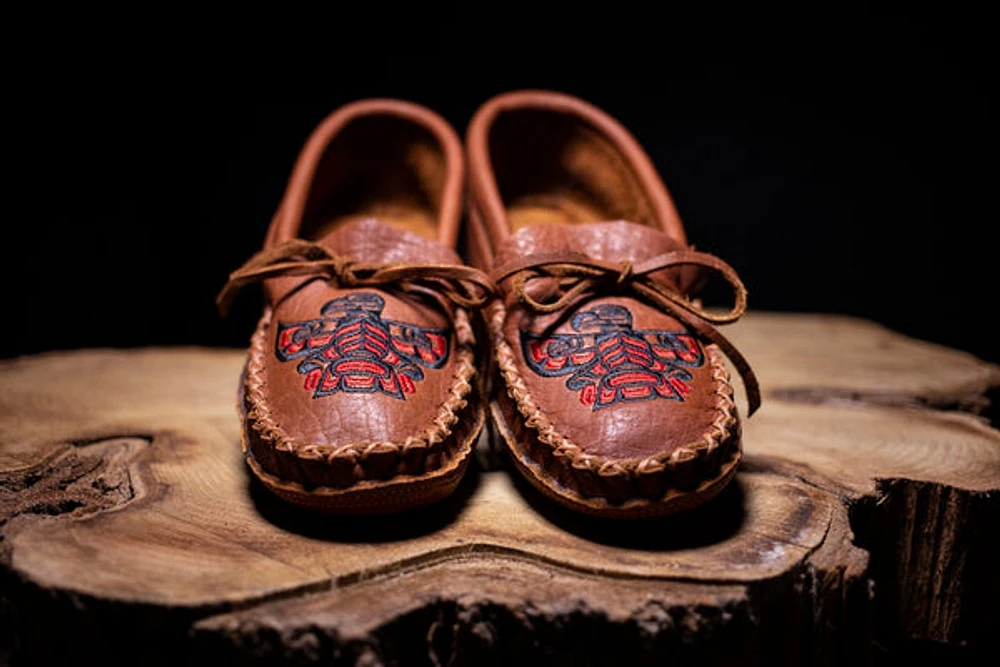 Buffalo Hide Men's Moccasins