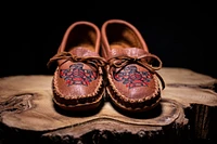 Buffalo Hide Men's Moccasins