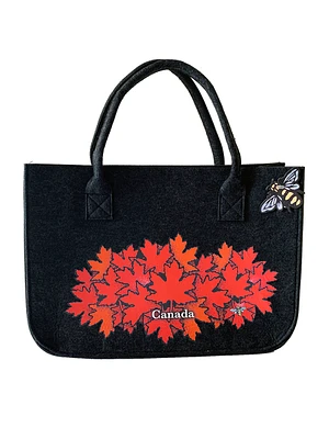 Maple Leaves Tote Bag