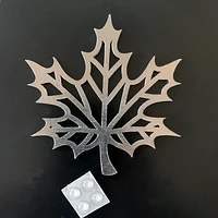 Maple Leaf Pewter Ornament & Coaster