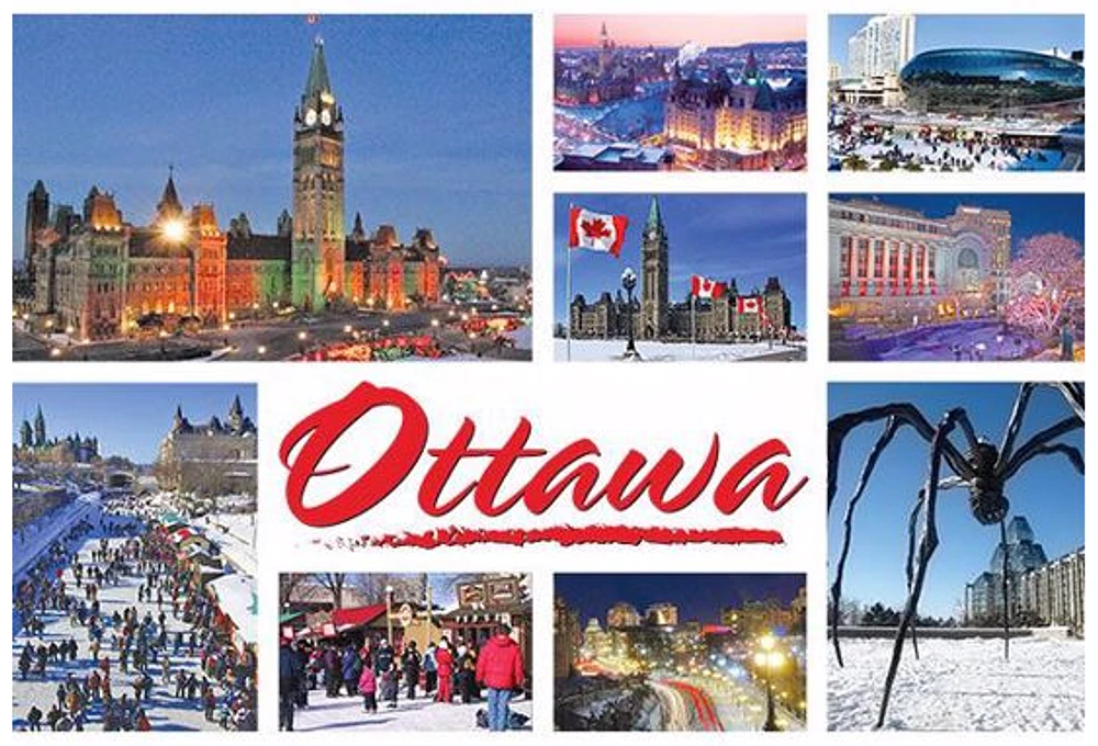 Ottawa Multi - Postcard