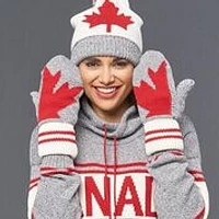 Maple Leaf Mittens