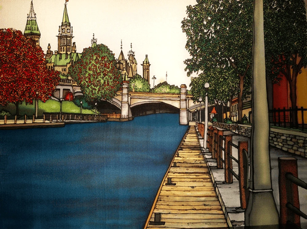 Ottawa Collection -  Rideau Canal Print #168