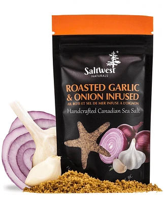 Organic Roasted Garlic & Onion Infused Sea Salt