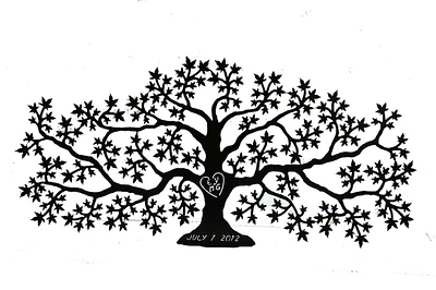 Customized Tree of Love - Wall Mounted