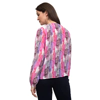 LINEA DOMANI PRINTED BLOUSE