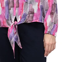 LINEA DOMANI PRINTED BLOUSE