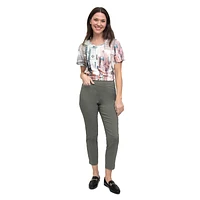 POINT ZERO PULL-ON CROP PANT 27