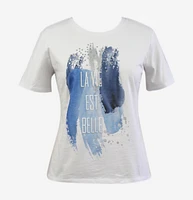 T-SHIRT  “LA VIE EST BELLE”