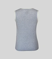 POINT ZERO SLEEVELESS KNIT TOP