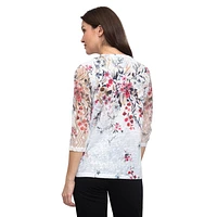 MOFFI FLORAL PRINT TOP